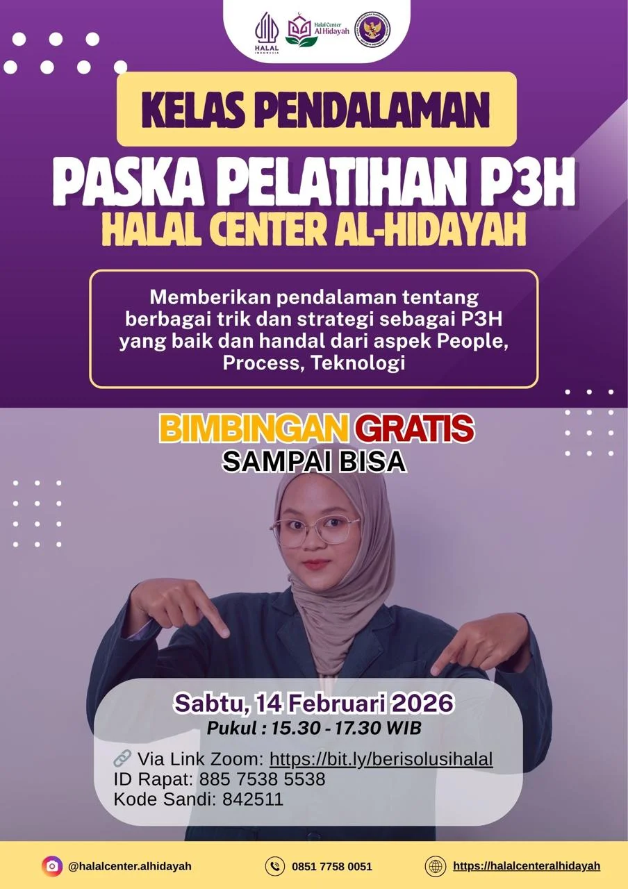 Kelas Pendalaman Pasca Pelatihan P3H via Zoom